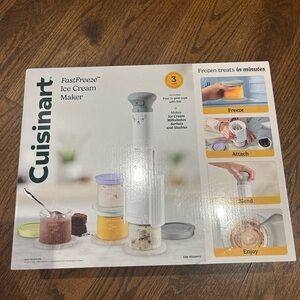 Cuisinart fast freeze ice cream maker